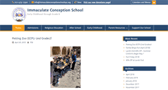 Desktop Screenshot of immaculateconceptionschoolnyc.org